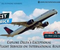 Explore Delta's Exceptional In-Flight Services on International Routes