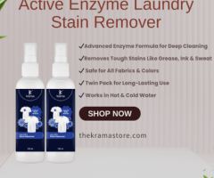 Laundry Stain Remover with Active Enzymes for Effective Stain Elimination