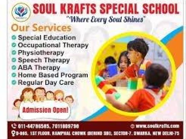 🌟 ADMISSIONS OPEN – SOULKRAFTS SPECIAL SCHOOL 🌟 📍 Dwarka Sector 7