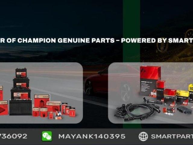 India Source for Champion Genuine Auto Components