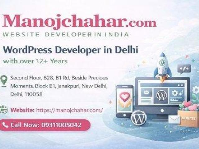 Affordable WordPress Developer in Delhi for Complete Web Solutions