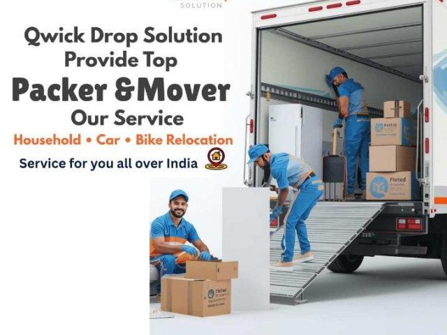 Packers and Movers Service Provider in India | Qwick Drop Solution