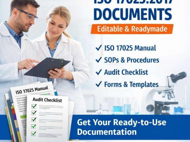 ISO 17025 Documents - Editable Templates