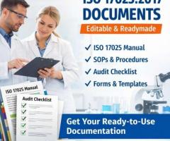 ISO 17025 Documents - Editable Templates