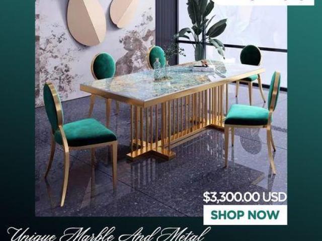 Luxury dining table
