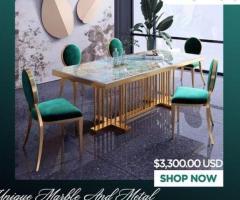 Luxury dining table