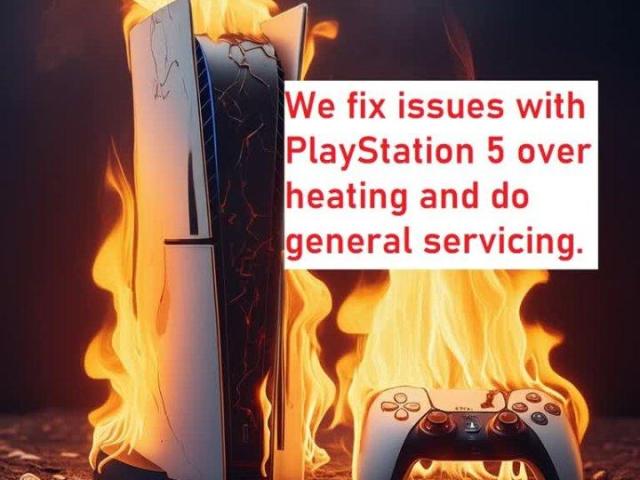PlayStation 5 {PS5} over heating and do general servicing