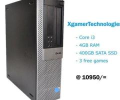 Cleaned and tested refurbed Core i3 Dell desktop