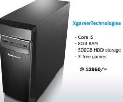 Cleaned and tested refurbed Core i5 Lenovo PC