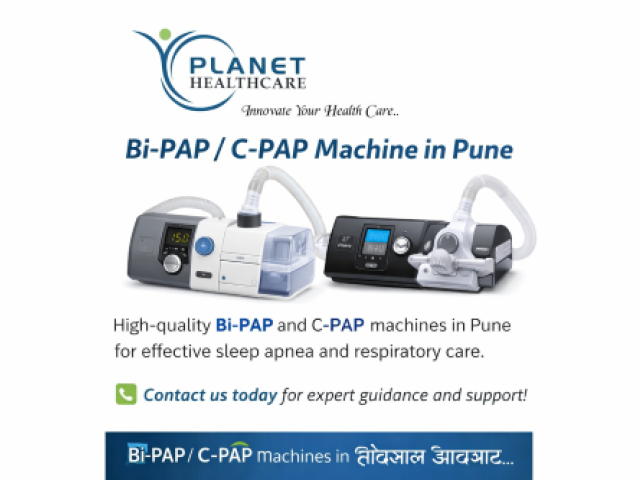 Bi-PAP / C-PAP Machine in Pune