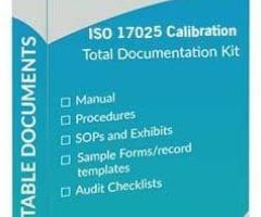 ISO 17025 Documents & Procedures for Calibration Lab Accreditation