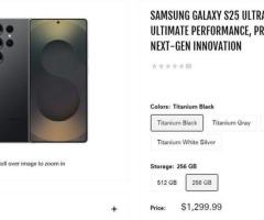 Unlocked Samsung Galaxy S25 Ultra – Brand New, Box Pack! ????????