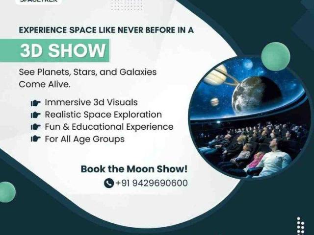Mobile Planetarium 3D Show for Schools & Events