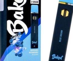 Baked 3 Gram Delta-8 & THCp Blue Dream – Sativa Disposable Vape