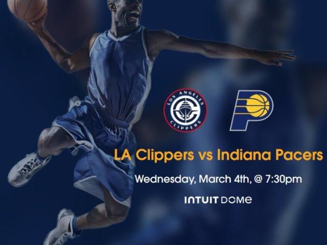 LA Clippers vs Indiana Pacers Intuit Dome