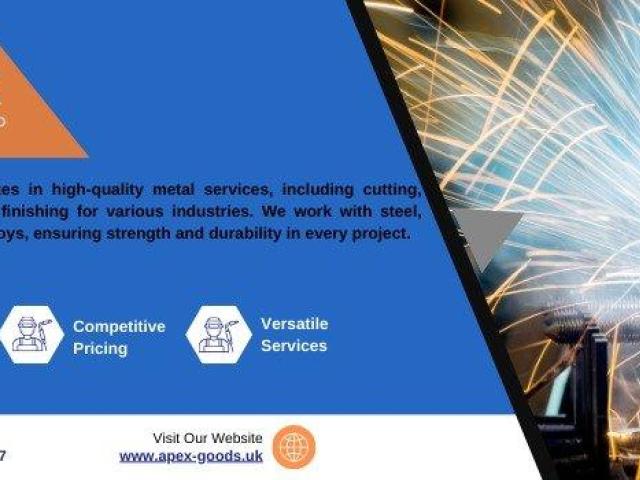Apex Goods ltd specializes in highـquality Metal Services ۔