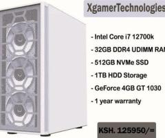 Core i7 12700k custom made gaming computer PC