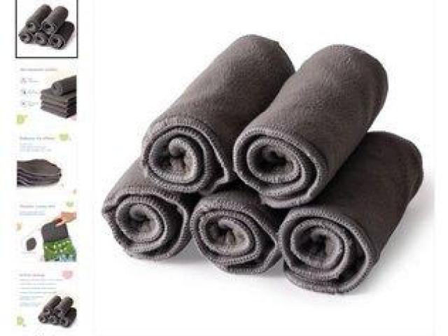 Reusable Diaper Inserts (Set of 5) – Soft, Absorbent & Eco-Friendly Baby Care