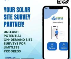 Green Force- Streamline Your Solar Site Surveys with Ease