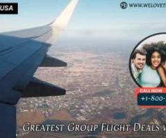 Greatest Group Flight Deals with Us