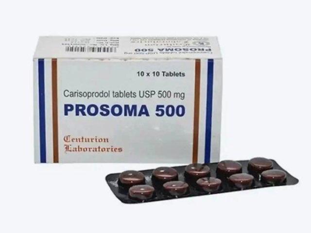Buy Prosoma 350mg Online Reliable Delivery Options