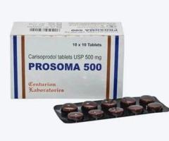 Buy Prosoma 350mg Online Reliable Delivery Options