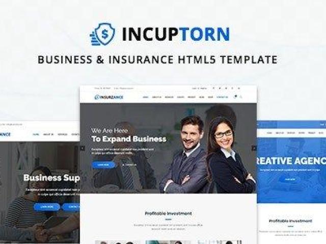 Incuptorn - Business & Insurance HTML5 Template