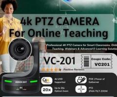 Professional 4K PTZ Camera for Smart Classrooms & E Learning