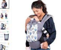 Royal Hip Seat Baby Carrier Purple – Comfortable & Ergonomic Baby Holder