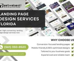 Boost Your Business with Top Landing Page Design Services in Florida | Best Web Solutions