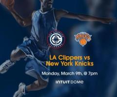 LA Clippers vs New York Knicks Tickets Intuit Dome Mar 09th, 2026