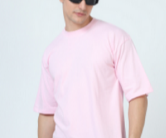 Basics Oversized Tee – Pure Cotton, Relaxed Fit