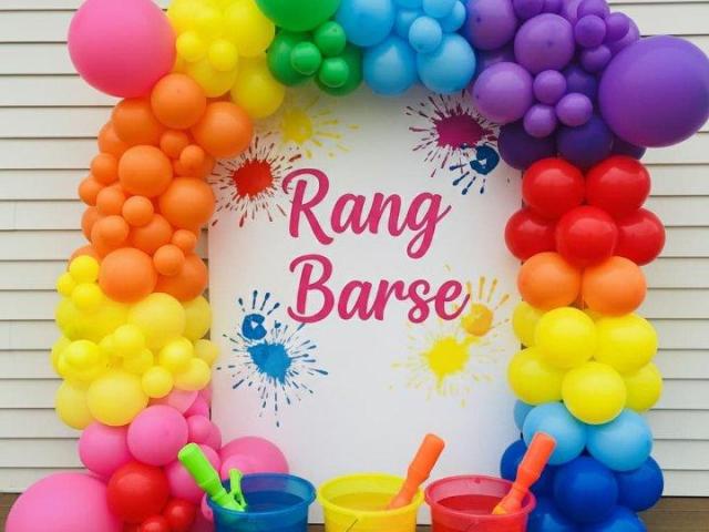 affordable Holi vibes decoration near you