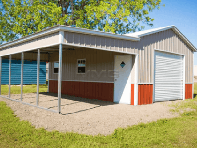 18' Wide Garage Buildings - Durable Steel Garages
