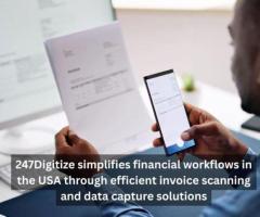 Organized Financial Workflows with Invoice Scanning and Data Capture