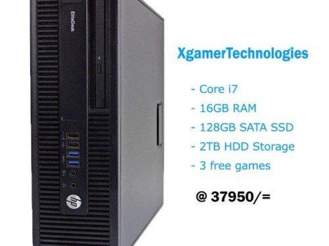 Inspected and tested Core i7 HP EliteDesk 800 PC