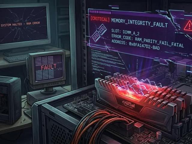 We fix desktop memory (RAM) fault error