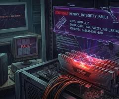 We fix desktop memory (RAM) fault error