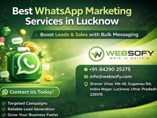 Best WhatsApp Marketing Services in Lucknow for Bulk Messaging & Lead Generation