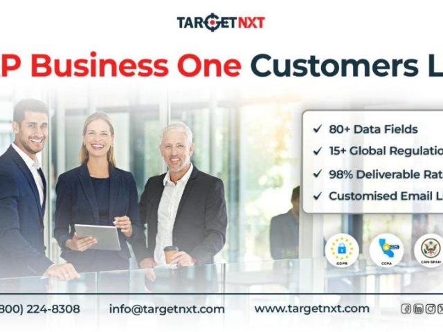 Purchasing TargetNXT's SAP Business One Customers List Makes Your B2B Targeting Effortless!