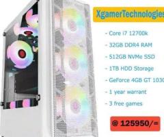 Great Value Gaming Build PC with Core i7 12700k