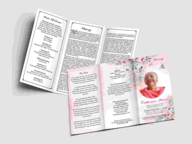 Funeral Program Design & Printing Services