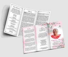 Funeral Program Design & Printing Services