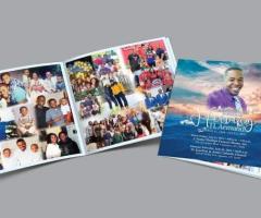 Custom memorial Booklet Near Queens