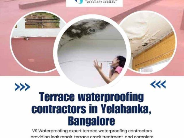 Terrace waterproofing contractors in Yelahanka, Bangalore