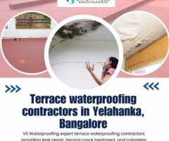 Terrace waterproofing contractors in Yelahanka, Bangalore