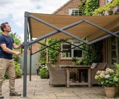 Reliable Manually Operated Retractable Tent for Long-Lasting Performance