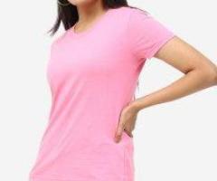 Women’s Cotton T-Shirt | Classic Round Neck