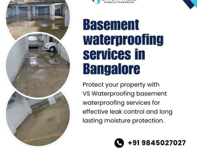 Basement waterproofing services in Bangalore