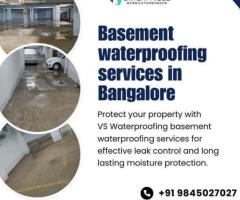 Basement waterproofing services in Bangalore